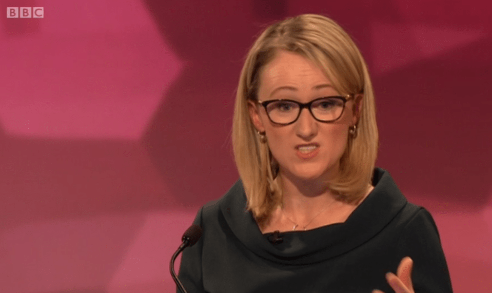  Rebecca Long-Bailey accused the Tories of putting the NHS on the negotiating table for a trade deal with Donald Trump