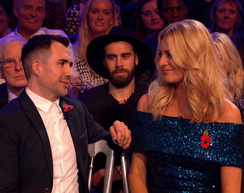  Will told Tess Daly he was gutted to have been forced out