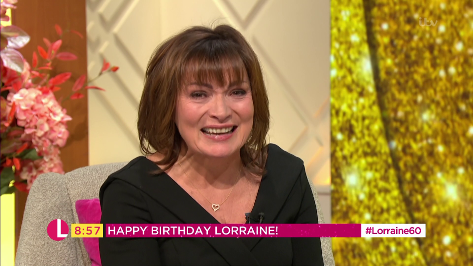  Lorraine Kelly burst into tears when she was made an honorary colonel of the cadets