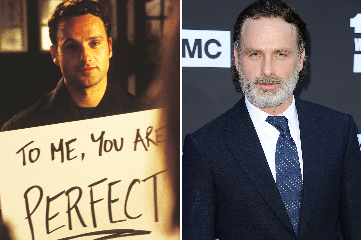 Andrew Lincoln's character was hopelessly in love with his mate's wife