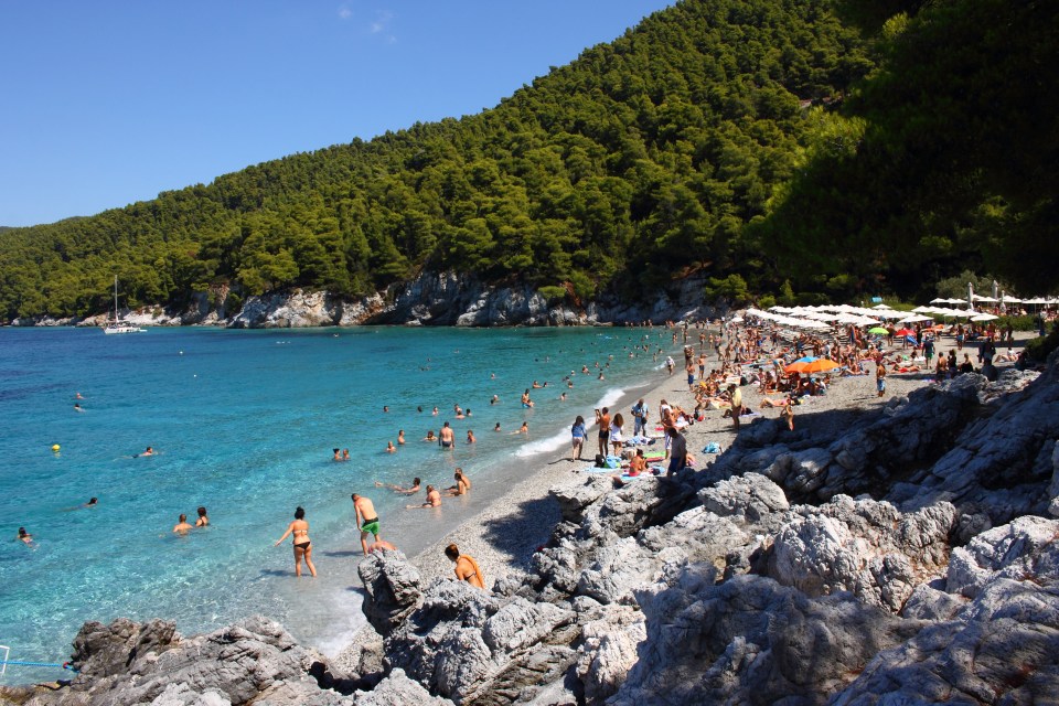  Kastani Beach was used in the beach scenes of Mamma Mia