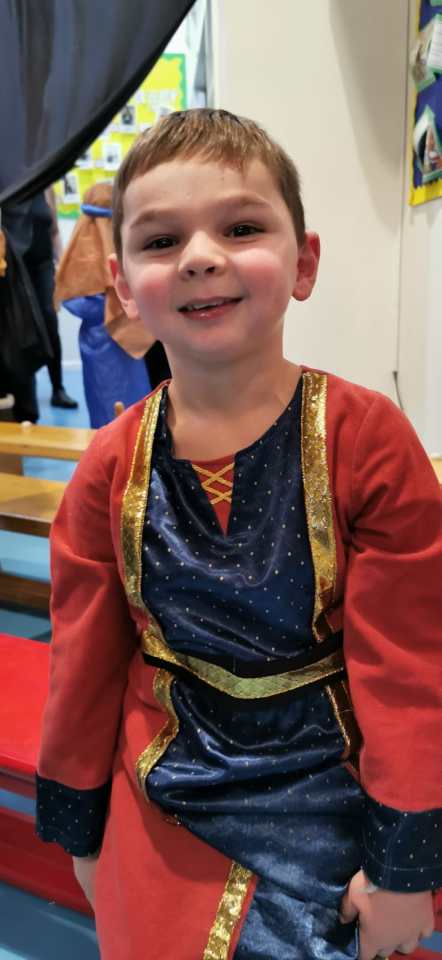  Tony at this year's school nativity play