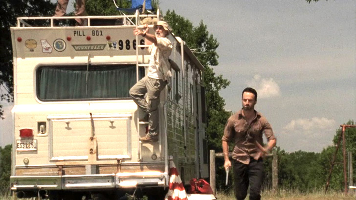  Rick Grimes and the gang used to travel around in an RV