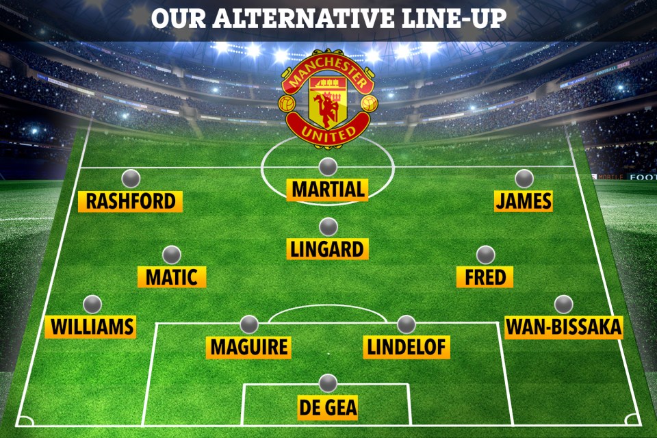  Jesse Lingard could operate in the No10 with the more defensive-minded Nemanja Matic keeping his place from Burnley