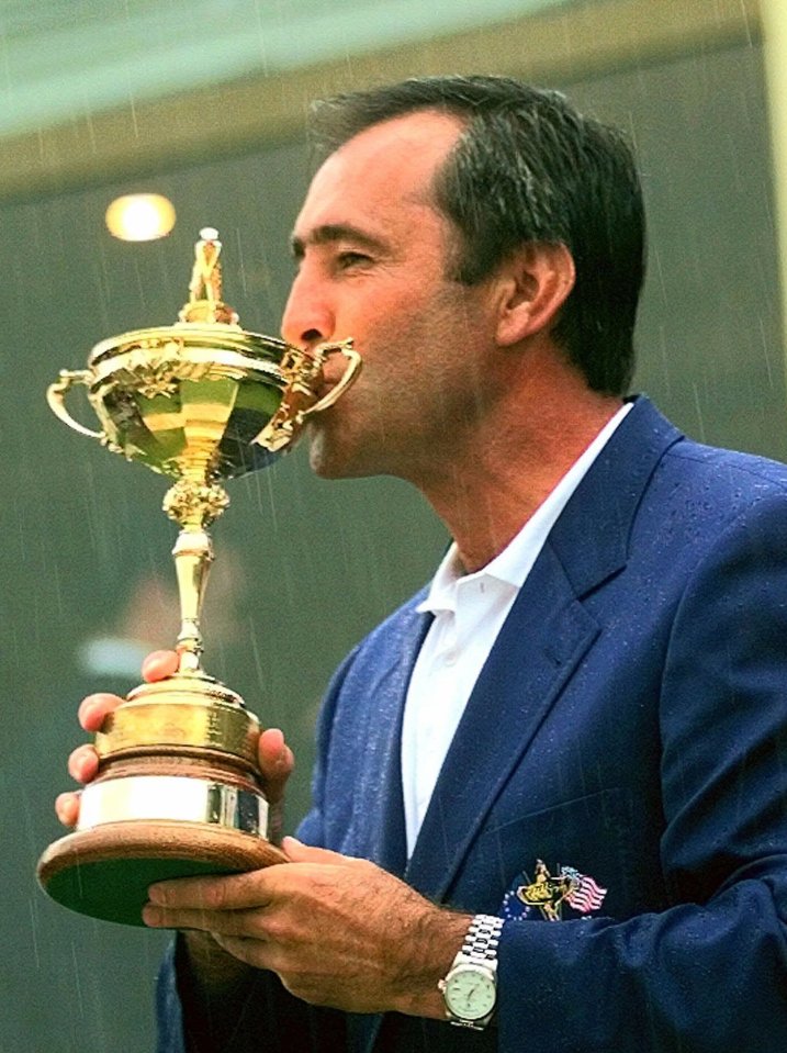  Seve Ballesteros won five major championships