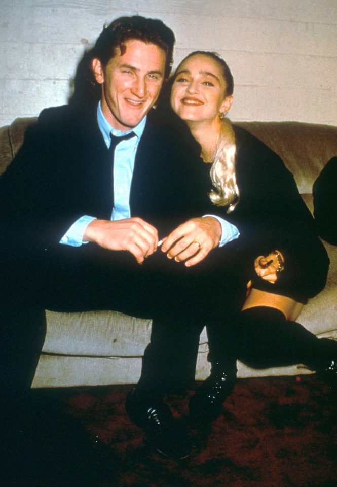  Madonna was 27 when she married Sean Penn, then 25, in 1985. Above, the pair in 1987