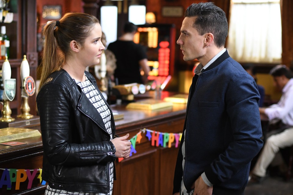  Jacqueline, seen playing Lauren, was "heartbroken" to leave EastEnders