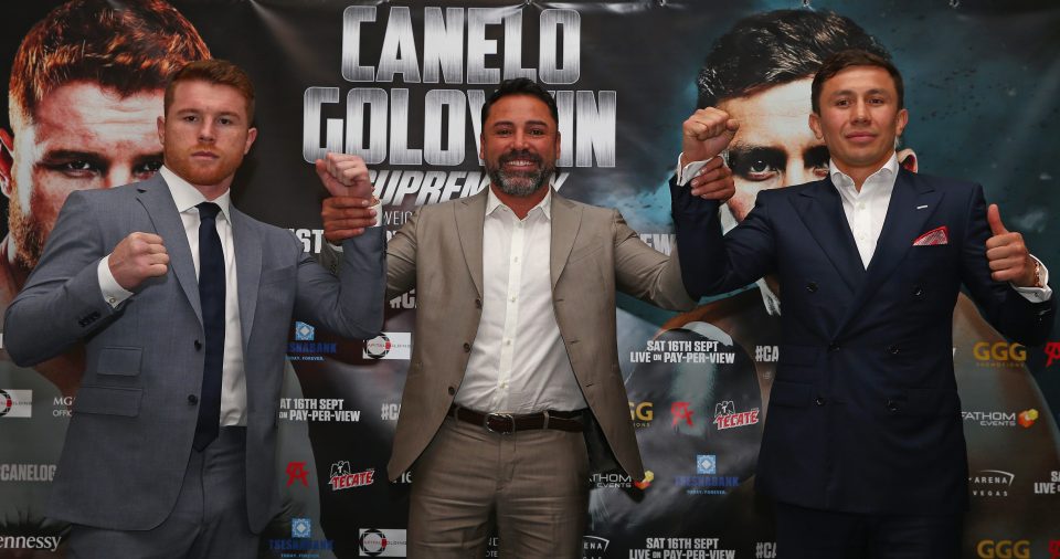  Canelo and De La Hoya are said to have fallen out after the Mexican drew to Gennady Golovkin