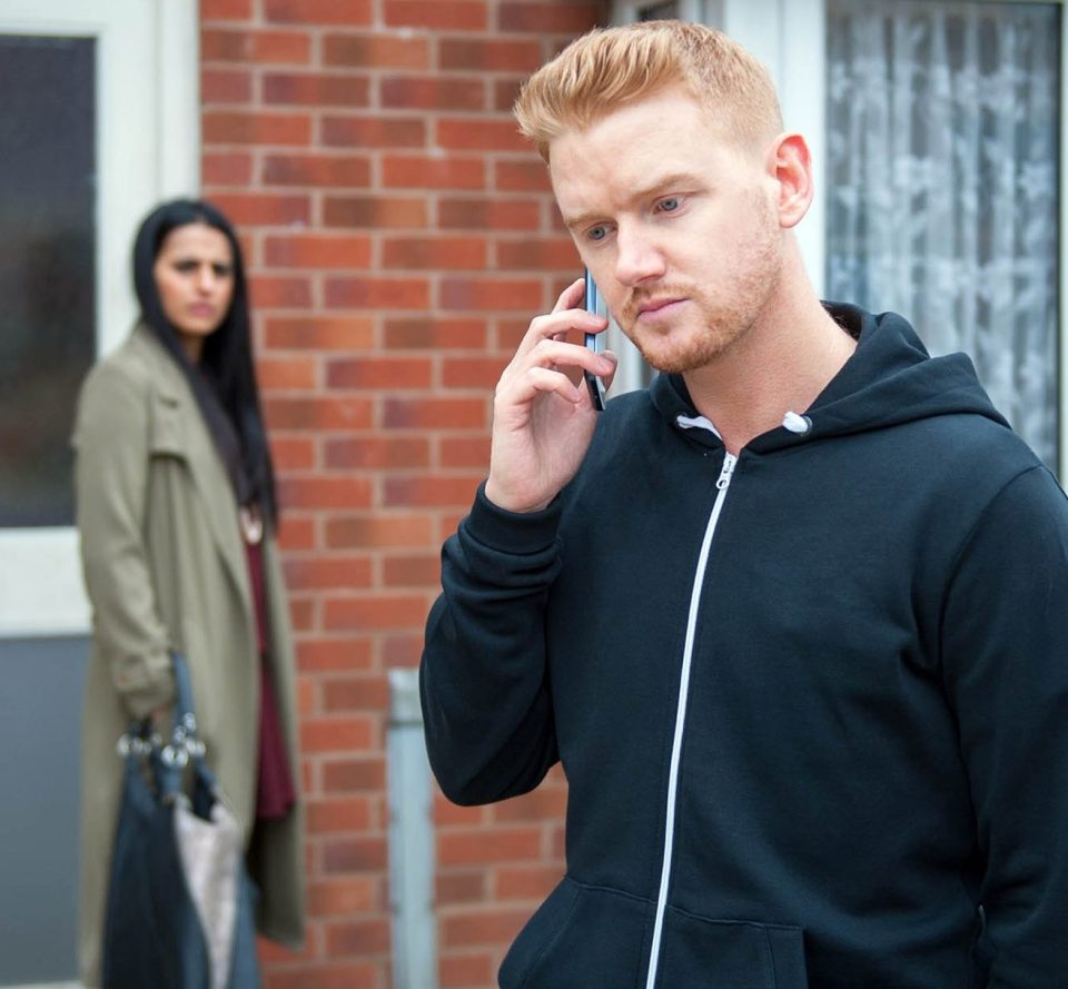  Mikey plays Gary Windass in Coronation Street