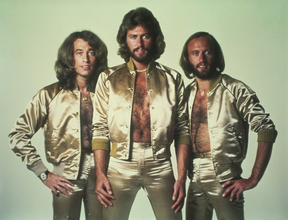  Robin Gibb, left, formed the Bee Gees with brothers Maurice and Barry