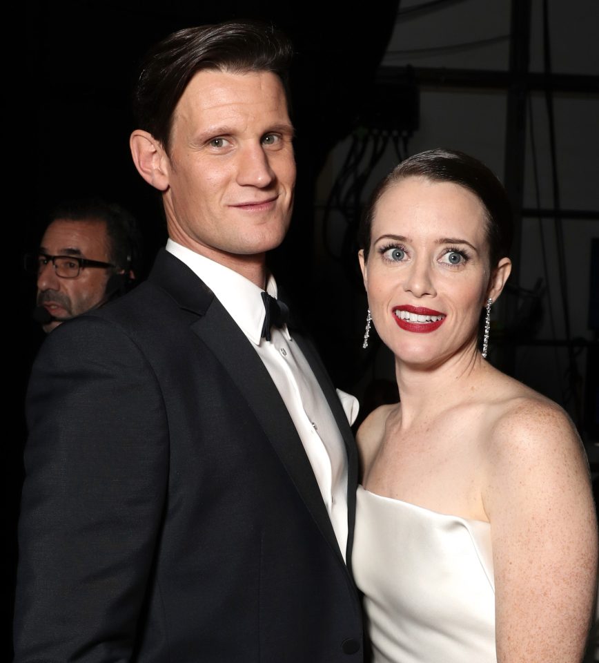  Matt Smith and Claire Foy starred in seasons one and two of Netflix drama The Crown together