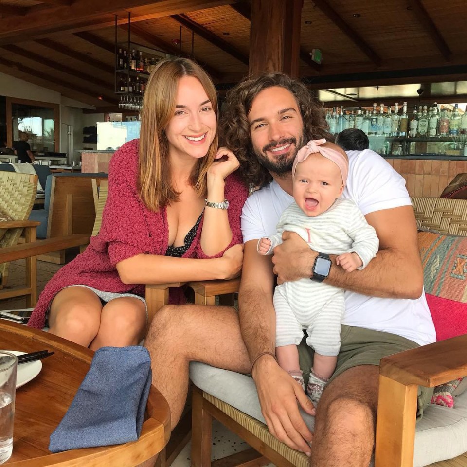 Joe and wife Rosie welcomed daughter Indie last summer