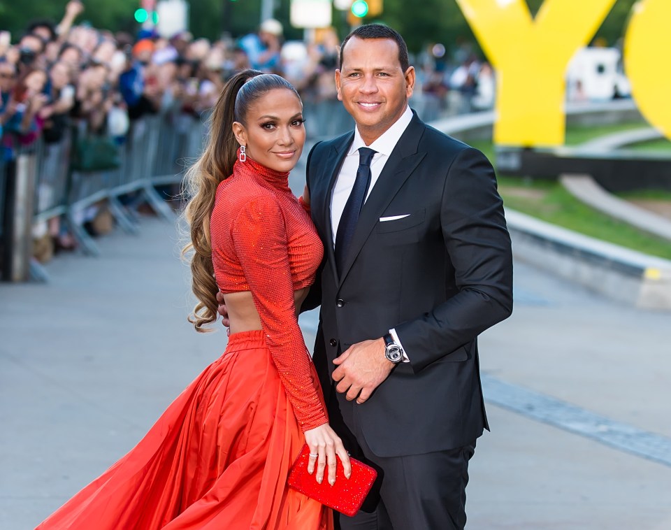  The former baseball star is now engaged to actress Jennifer Lopez