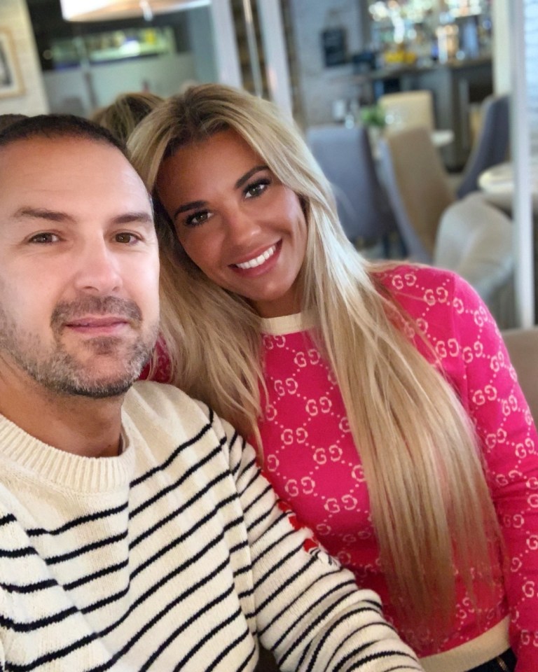  The star is married to TV presenter Paddy McGuinness