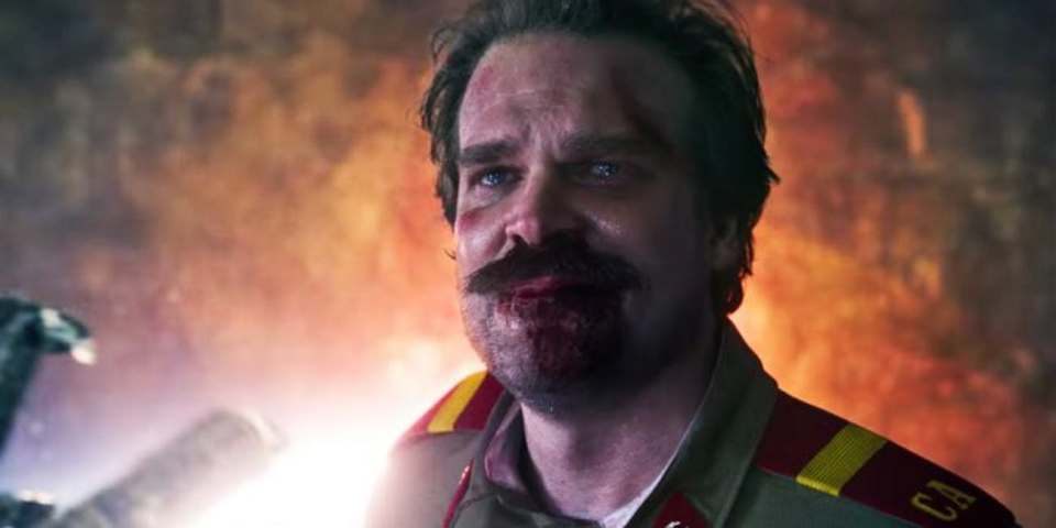  The character - played by David Harbour - appeared to die in a blast as he saved the residents of Hawkins