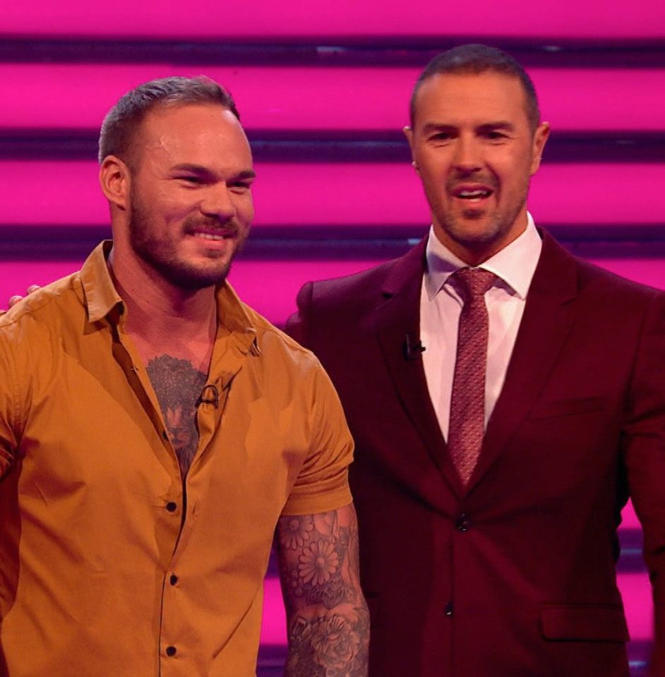  Paddy will hope to resurrect his smile before the new series of Take Me Out