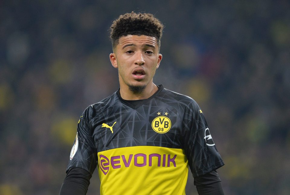  Borussia Dortmund are reportedly willing to listen to offers for Jadon Sancho