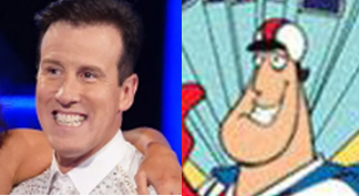 This weeks lookalike is Anton du Beke and Super Dave