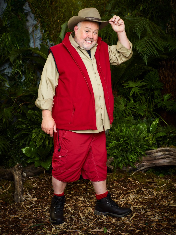  Cliff Parisi was noticeably plumper when he went into the jungle