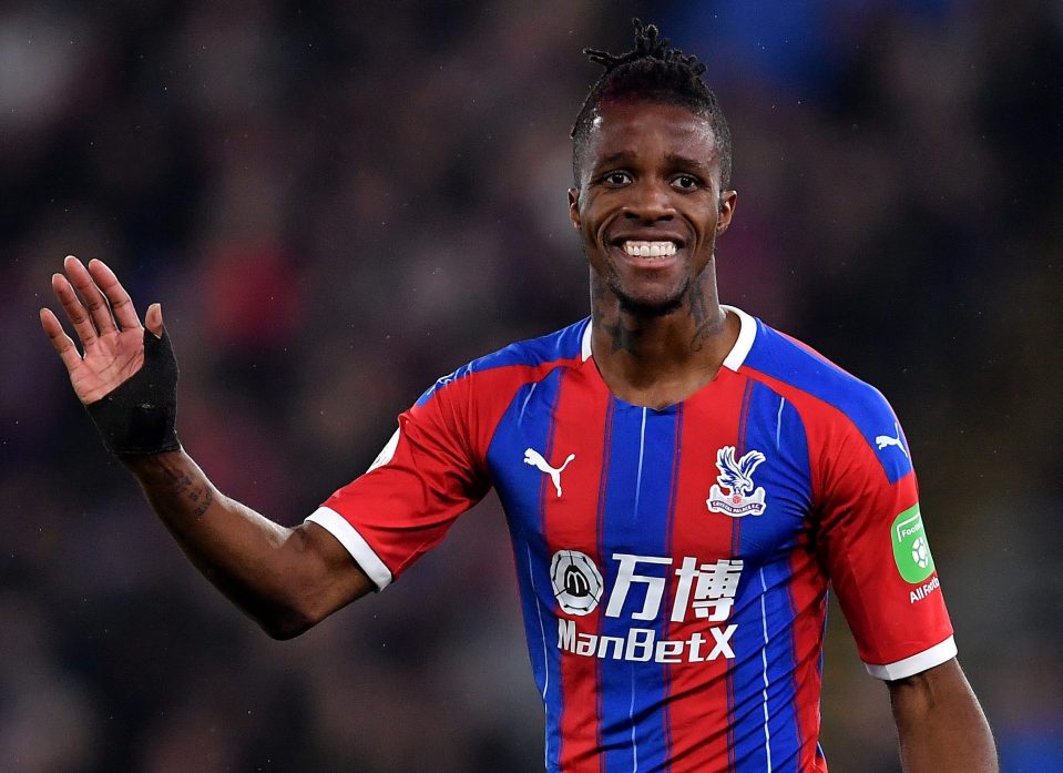  Wilfried Zaha's representatives reportedly met with Chelsea director of football Marina Granovskaia