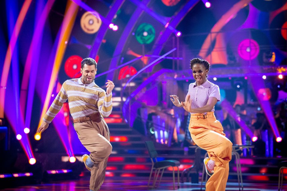  The pair have worked well together on their dances to perfect their routines each week