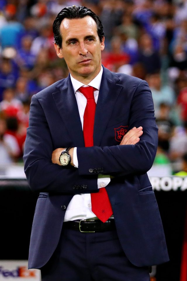  Unai Emery has reportedly held talks with Everton over becoming next boss