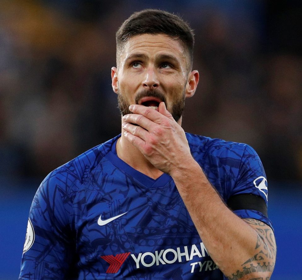  Rangers have reportedly contacted Olivier Giroud over a stunning transfer from Chelsea