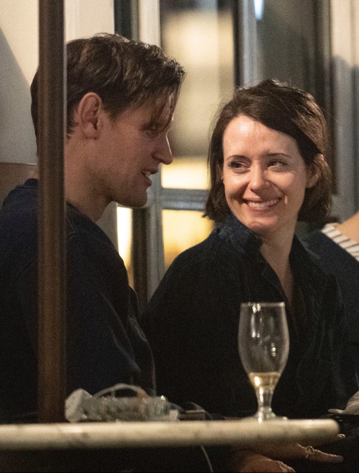  Matt Smith and Claire Foy are reportedly spending an increasing amount of time in North London together