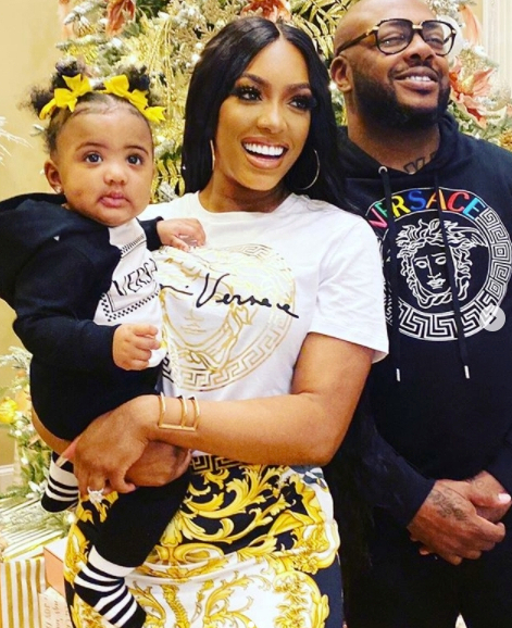  Porsha and Dennis welcomed baby PJ in March