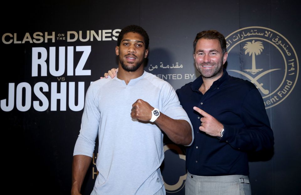  Eddie Hearn is expecting Joshua vs Ruiz Jr 2 to break all sorts of records