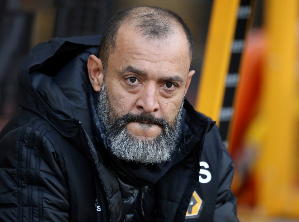  Nuno Espirito Santo could swap Molineux for the Emirates