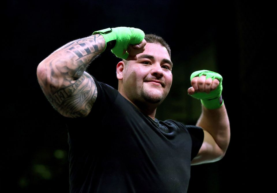  Ruiz defends his unified belts against the Brit star after beating him in New York