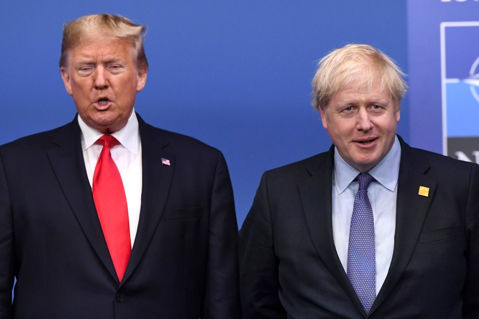  The two world leaders pose for a photo ahead of the historic summit