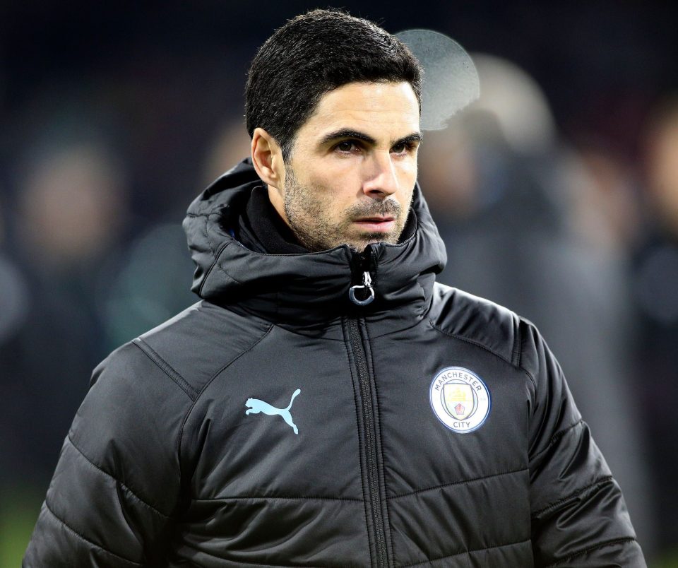  Mikel Arteta is the hot favourite to take the vacant Arsenal job