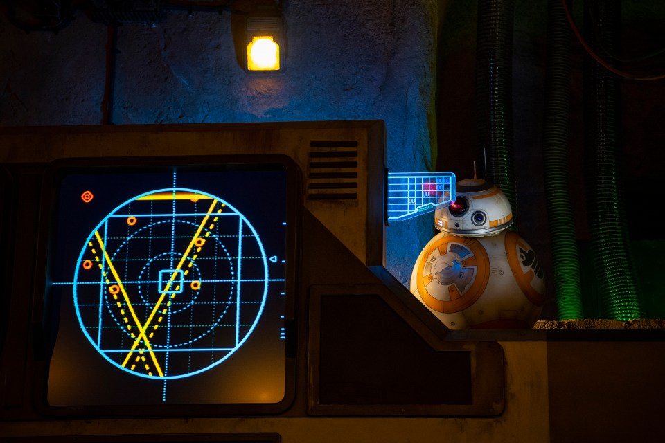  BB8 briefing the riders in the new ride