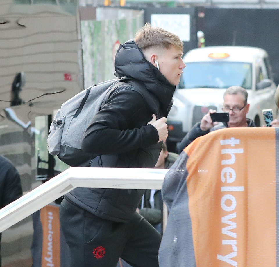  Scott McTominay has returned to the Man Utd squad following an ankle injury