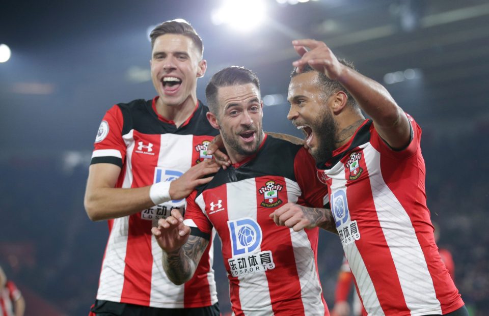  Ings and Ryan Bertrand scored both the Saints' goals