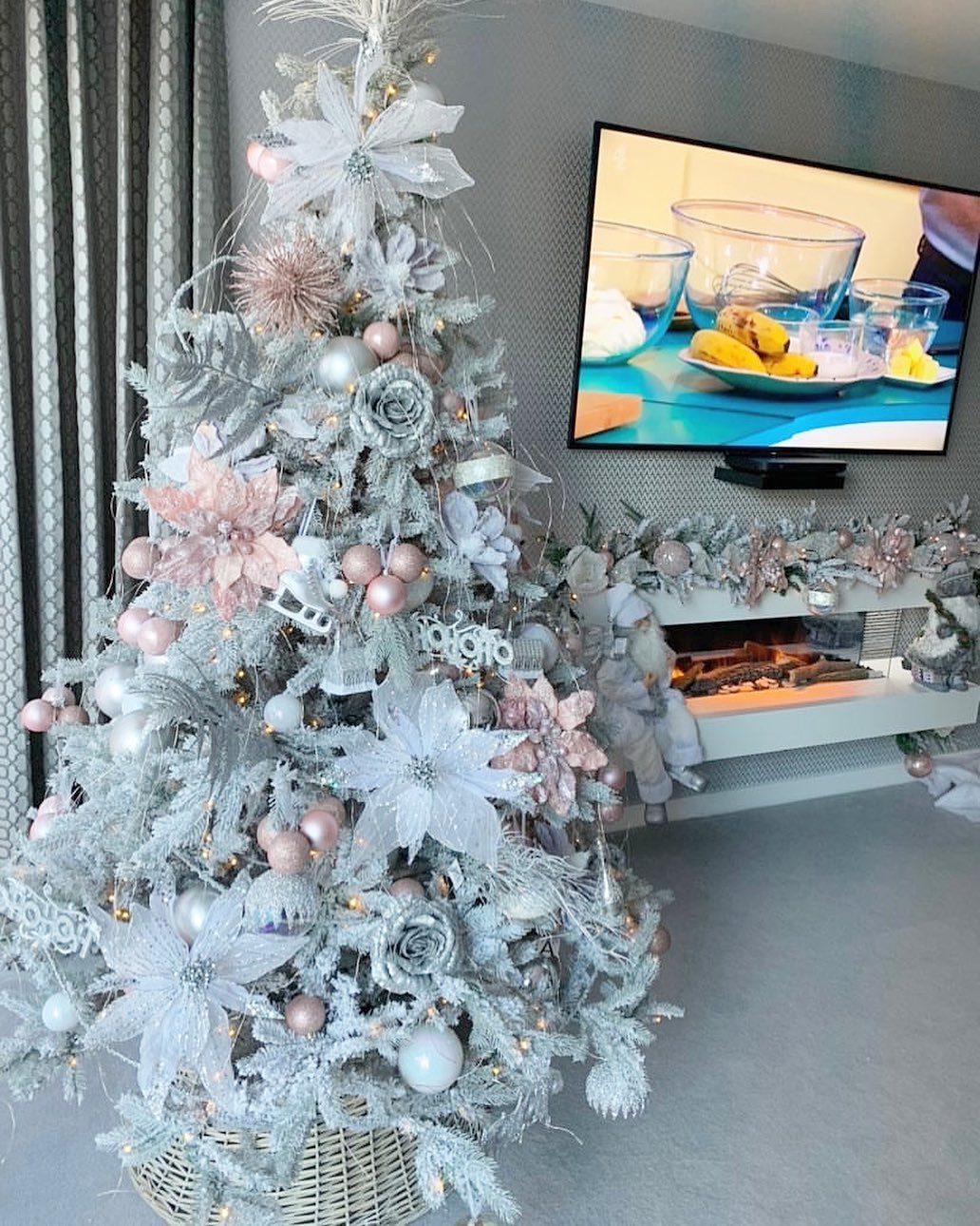 People have been slammed on social media for their over-decorated Christmas trees