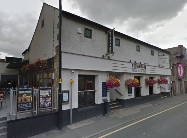 A Wetherspoons spokesman said the pub hopes to reopen tomorrow