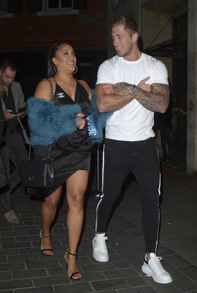  Dan Osborne and Natalie Nunn on the night it's claimed they had a threesome with Chloe Ayling