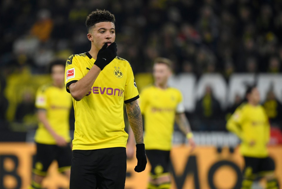  Jadon Sancho has reportedly become frustrated at Borussia Dortmund