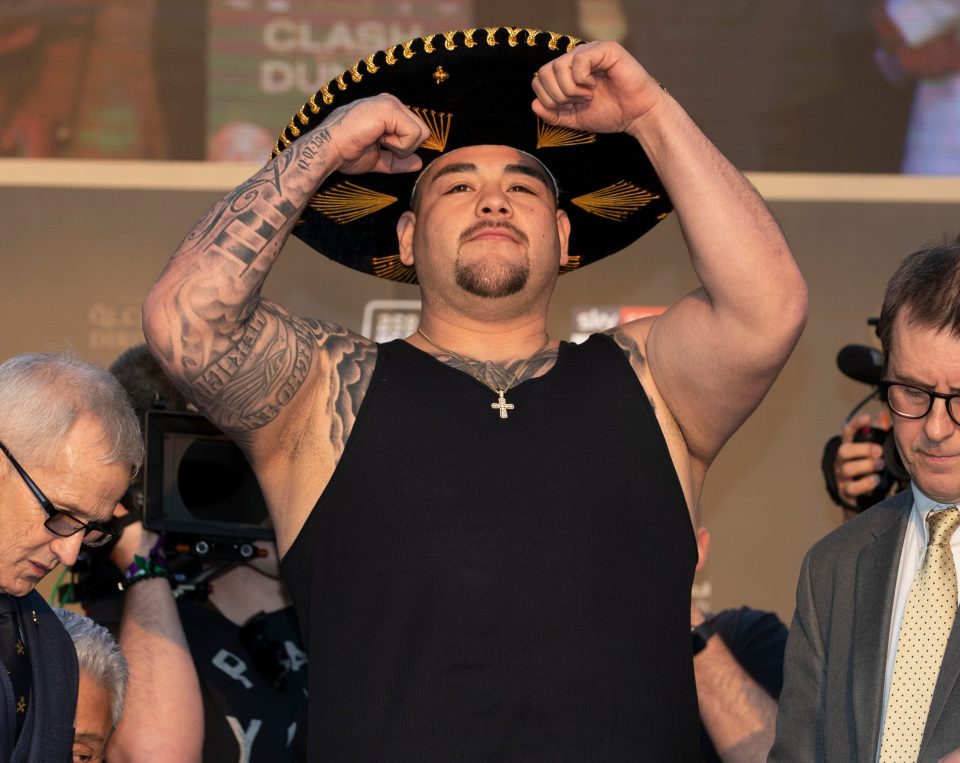  Ruiz came in at 19st 2lb before his upset victory but scaled a whopping 20st 3lb for the Saudi rerun