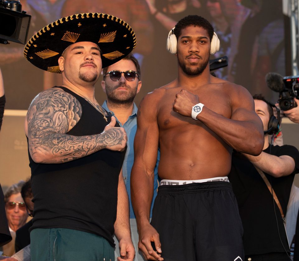  Anthony Joshua and Andy Ruiz Jr will have a three-stone weight difference in their world title rematch