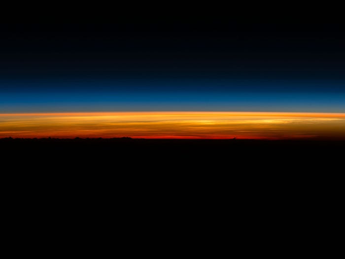  Astronaut Scott Kelly posted this photo of a sunrise over Earth to Twitter on March 1, 2016