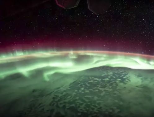  The Northern Lights are a lot easier to spot from orbit