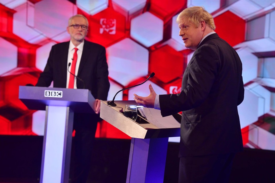  Boris Johnson is fighting to win seats off Labour to get a majority back