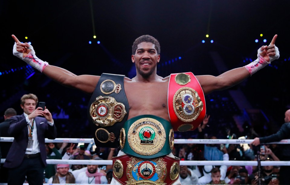  Anthony Joshua has been ordered to face Usyk in a WBO mandatory defence