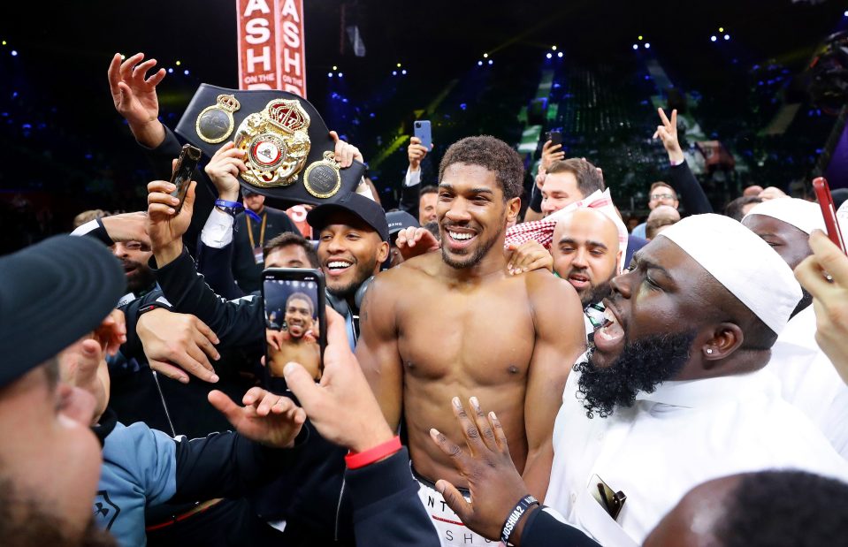  Anthony Joshua dominated to reclaim his heavyweight titles