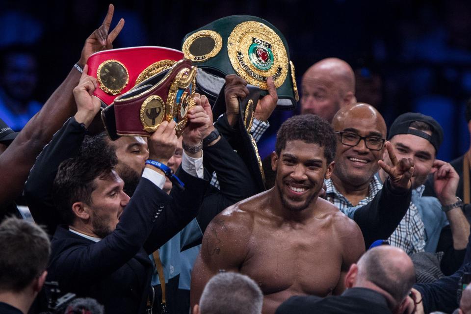  The Brit is the champion of the world once again after beating Ruiz