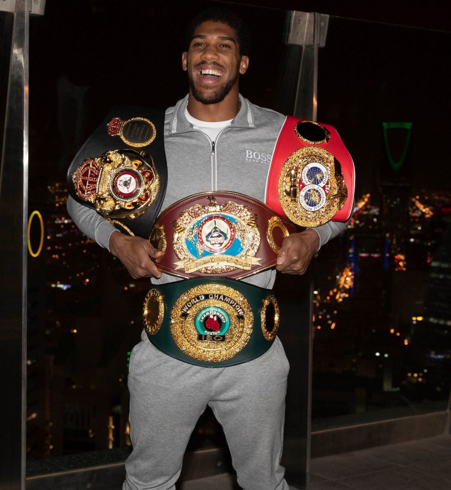  Anthony Joshua got the ultimate revenge out in Saudi Arabia and reclaimed back his belts